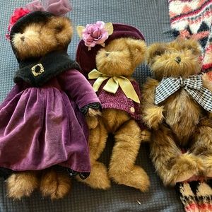 Bundle of 3 The Bearington Collection bears